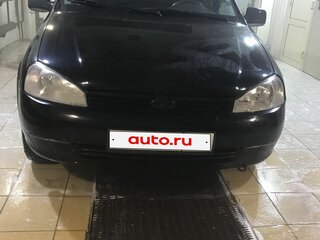 2012 Lada (ВАЗ) Kalina I, чёрный, 350000 рублей, вид 1