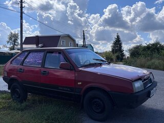 1997 Lada (ВАЗ) 2109, пурпурный, 40000 рублей, вид 2
