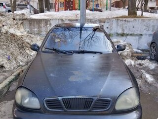 2008 Chevrolet Lanos I, чёрный, 125000 рублей, вид 2