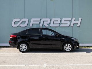 2015 Kia Rio III, чёрный, 1020000 рублей, вид 5