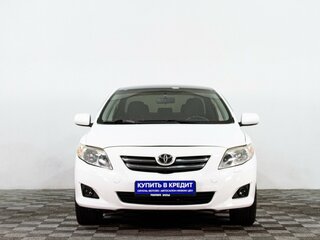2009 Toyota Corolla X (E140, E150), белый, 599000 рублей, вид 2