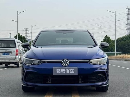 2023 Volkswagen Golf VIII, синий, 1763000 рублей, вид 2