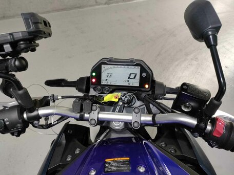 2023 Yamaha MT-03, синий, 675000 рублей, вид 5