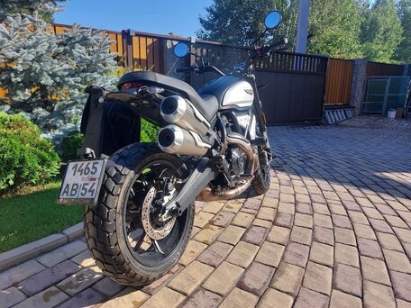 2022 Ducati Scrambler 1100, серебристый, 1650000 рублей, вид 5