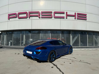 2014 Porsche Panamera GTS I Рестайлинг, синий, 3390000 рублей, вид 4