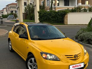 2004 Mazda 3 I (BK), жёлтый, 439000 рублей, вид 3