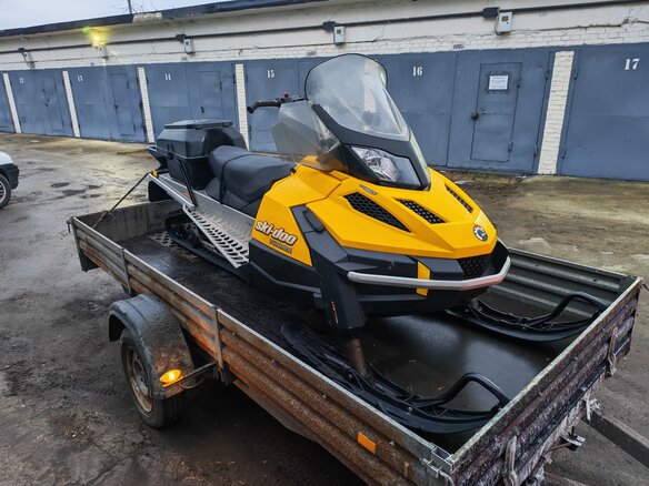 2010 BRP Ski-Doo Tundra 550, жёлтый, 890000 рублей - вид 6