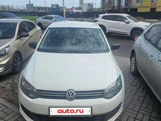 2014 Volkswagen Polo V, белый, 700000 рублей, вид 1