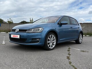 2014 Volkswagen Golf VII, голубой, 1450000 рублей, вид 1