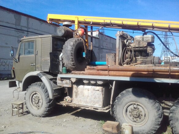 1991 КамАЗ Буровая установка, зелёный, 2600000 рублей - вид 5