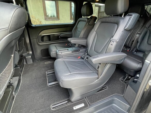 2022 Mercedes-Benz V-Класс 300 d длинный III (W447) Рестайлинг, чёрный - вид 9