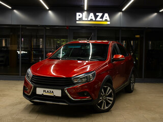 2018 Lada (ВАЗ) Vesta Cross I, красный, 800000 рублей, вид 1