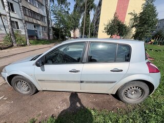 2004 Renault Megane II, серебристый, 350000 рублей, вид 4