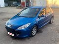 2007 Peugeot 307 I Рестайлинг, синий, 340000 рублей