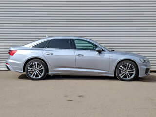 2022 Audi A6 40 TDI V (C8), серый, 4400000 рублей, вид 4