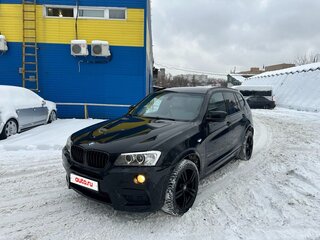 2012 BMW X3 20d xDrive II (F25), чёрный, 2100000 рублей, вид 2