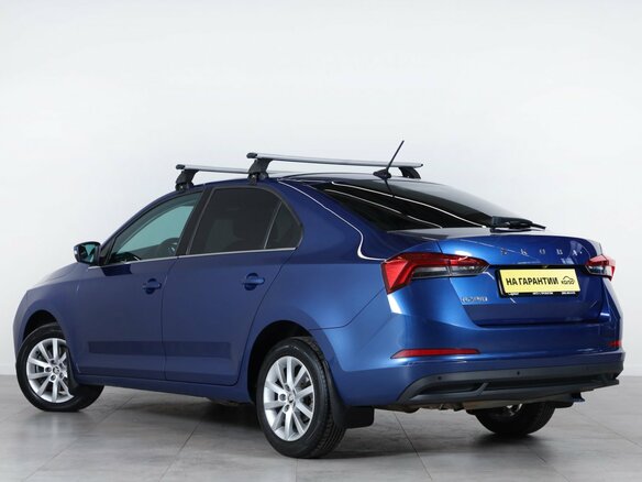 2020 Skoda Rapid II, синий - вид 3