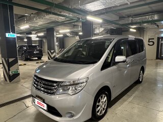 2014 Nissan Serena IV (C26), серый, 1360000 рублей, вид 1