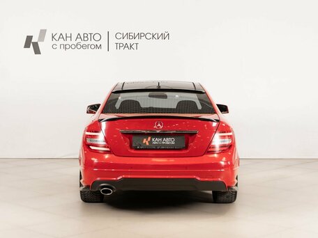 2014 Mercedes-Benz C-Класс 180 III (W204) Рестайлинг, красный, 1399000 рублей, вид 4