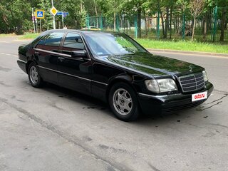 1998 Mercedes-Benz S-Класс 500 Long III (W140) Рестайлинг, чёрный, 1000000 рублей, вид 4