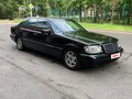 1998 Mercedes-Benz S-Класс 500 Long III (W140) Рестайлинг, чёрный, 1000000 рублей - вид 3