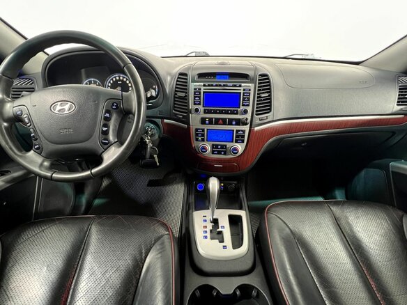 2008 Hyundai Santa Fe II, бежевый - вид 12