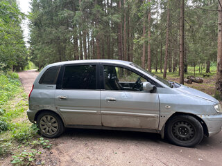 2005 Hyundai Matrix I, серебристый, 130000 рублей, вид 4