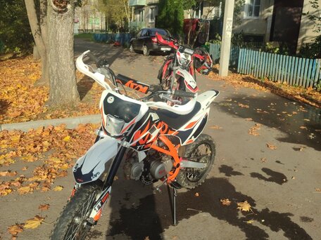 2024 Kayo Basic TT125, оранжевый, 65000 рублей, вид 2