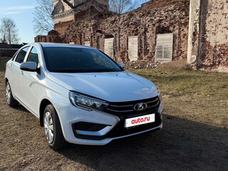 2023 Lada (ВАЗ) Vesta I Рестайлинг (NG), белый, 1350000 рублей, вид 1