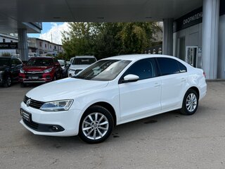 2014 Volkswagen Jetta VI Рестайлинг, белый, 1250000 рублей, вид 3