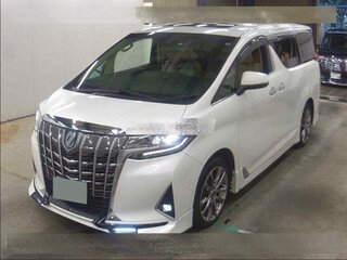 2021 Toyota Alphard III Рестайлинг, белый, 7000000 рублей, вид 2