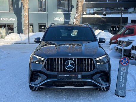 2026 Mercedes-Benz GLE AMG 53 AMG II (V167) Рестайлинг, серебристый, 12940000 рублей, вид 2