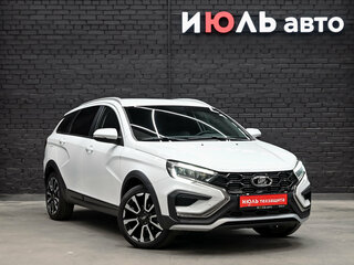 2024 Lada (ВАЗ) Vesta SW Cross I Рестайлинг (NG), белый, 1420000 рублей, вид 3