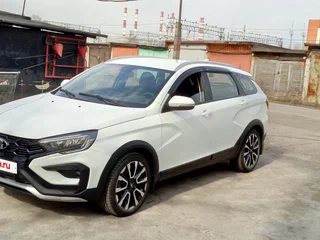 2023 Lada (ВАЗ) Vesta SW Cross I Рестайлинг (NG), белый, 1120000 рублей, вид 1