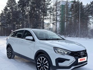 2024 Lada (ВАЗ) Vesta SW Cross I Рестайлинг (NG), белый, 1900000 рублей, вид 2