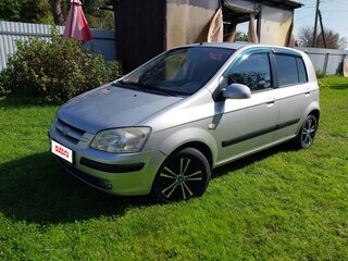2005 Hyundai Getz I, серебристый, 400000 рублей, вид 3