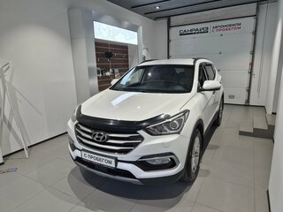 2018 Hyundai Santa Fe III Рестайлинг, белый, 2019000 рублей, вид 1