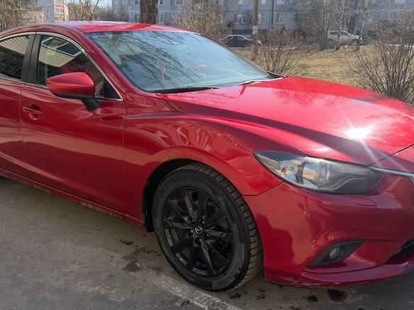 2012 Mazda 6 III (GJ), красный, 1200000 рублей - вид 1