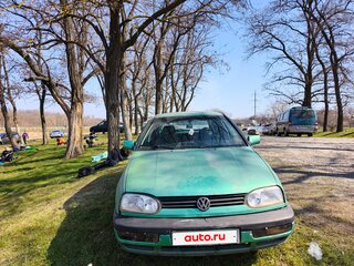 1994 Volkswagen Golf III, зелёный, 160000 рублей, вид 2
