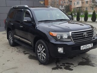 2014 Toyota Land Cruiser 200 Series Рестайлинг 1, чёрный, 3999000 рублей, вид 3