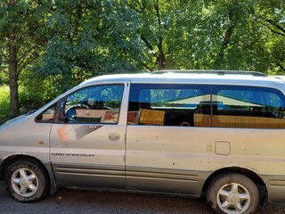 2002 Hyundai Starex I Рестайлинг, серый, 300000 рублей, вид 3