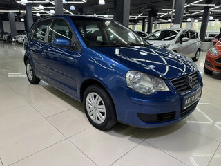 2008 Volkswagen Polo IV Рестайлинг, синий, 399000 рублей, вид 3