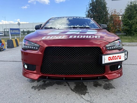 2010 Mitsubishi Lancer X, красный, 1399999 рублей - вид 28