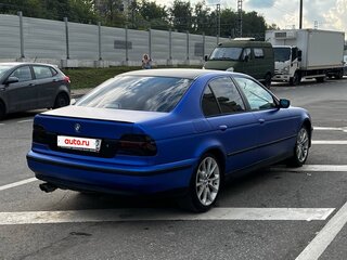 2001 BMW 5 серии 525i IV (E39) Рестайлинг, синий, 636000 рублей, вид 5