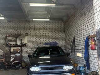 1997 Volkswagen Golf III, чёрный, 150000 рублей, вид 3