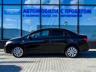 2008 Toyota Corolla X (E140, E150), чёрный, 545000 рублей, вид 2