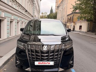 2018 Toyota Alphard III Рестайлинг, чёрный, 6950000 рублей, вид 1