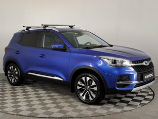 2021 Chery Tiggo 4 I Рестайлинг, синий, 1280000 рублей, вид 3