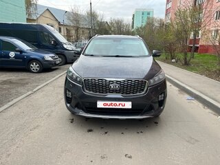 2019 Kia Sorento III Prime Рестайлинг, серый, 2500000 рублей, вид 2