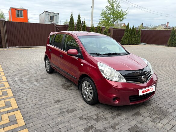2012 Nissan Note I Рестайлинг, красный, 600000 рублей - вид 1